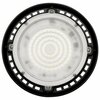 Nuvo 60 Watt Hi-Pro Shop Light with Plug - 8 in Dia. - 5000K - Black Finish - 120 Volt 65/962